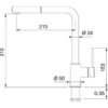 GRIFO SIRIUS PULL OUT NEGRO - Imagen 2