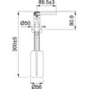 DISPENSADOR DE JABON FRANKE NOVITA - Imagen 2